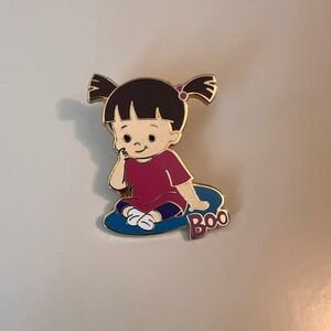Boo Monsters Inc Disney Trading Pin